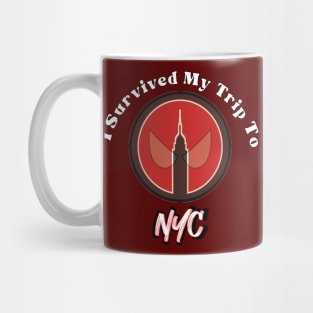 Peter Parker I survived my trip to nyc Mug